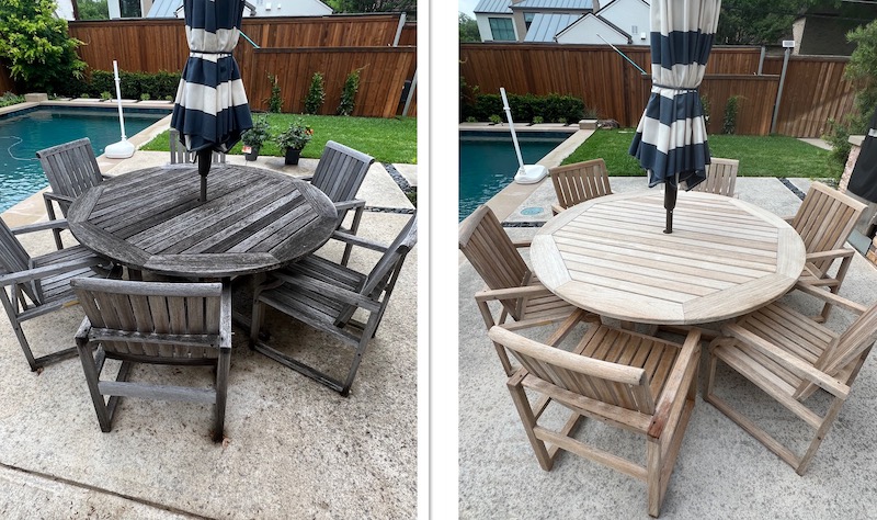 outdoor furniture restoration